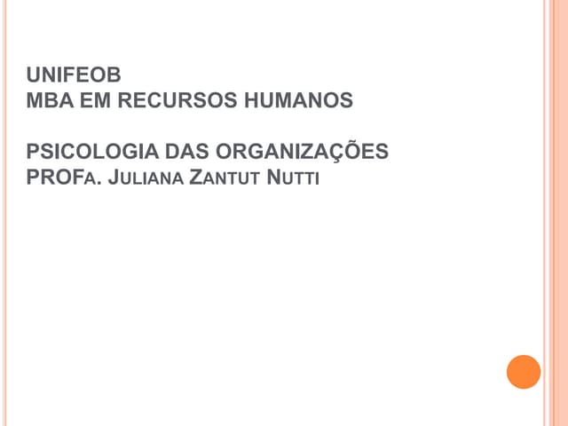 Indivíduos e organizações   rh - au...