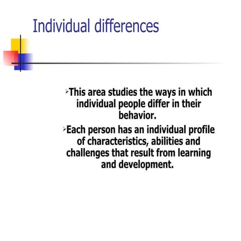 Individual Differences2