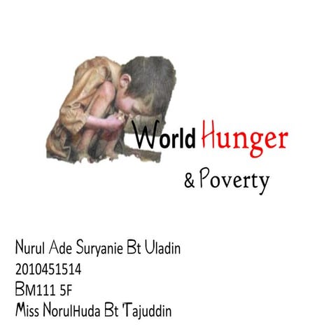 World Hunger & Poverty