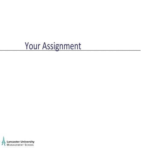 Individual assignment study skills