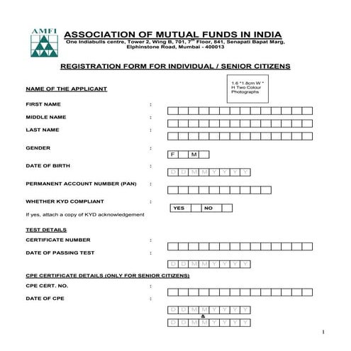 Individual form   new