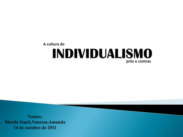 El Individualismo Gqa