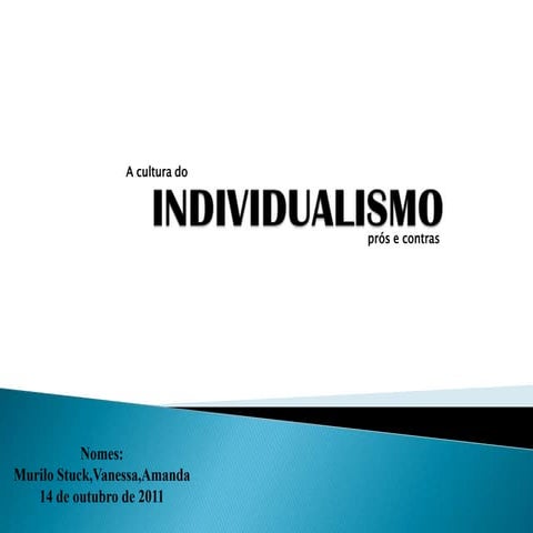 Individualismo | PPTX