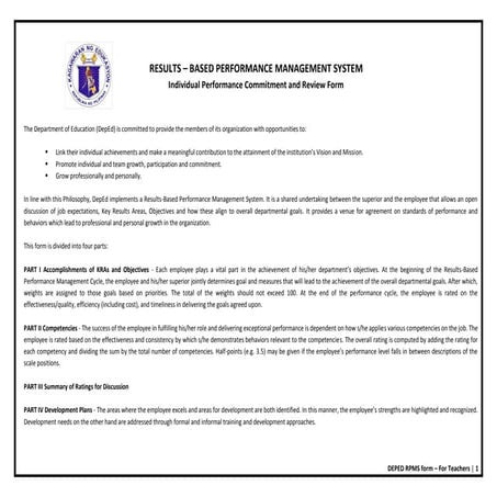 Individual performance commitment_and_review_form_(ipcrf)_for_teachers