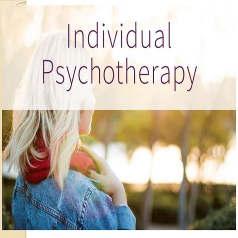 Individual psychotherapy