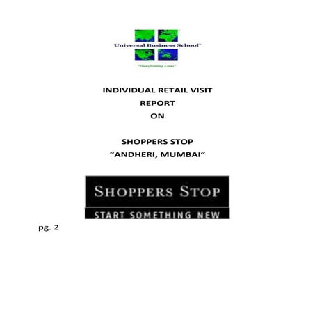 Shopper's Stop retail 