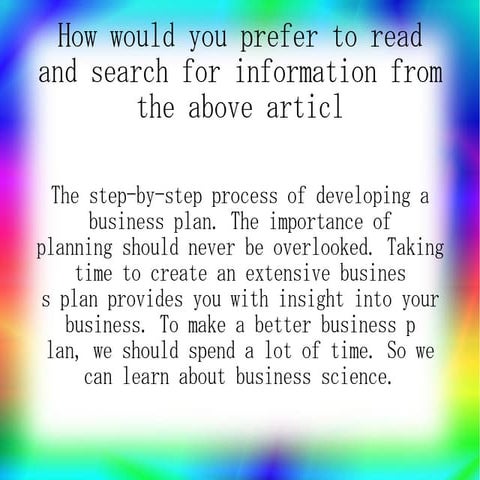 Individual sections d evelopment exercise 3
