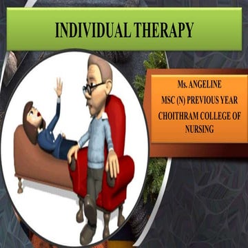 Individual therapy main