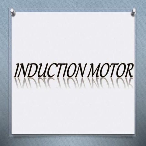 Induction motor