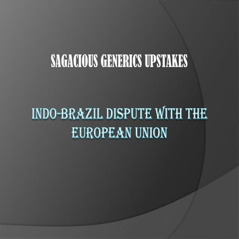 Indo Brazil-EU Dispute