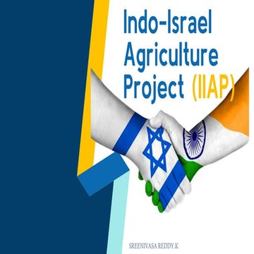 Indo israel project 12-02-2022 | PPTX