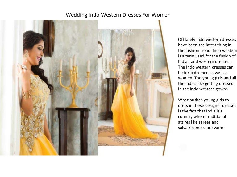 indo western dresses for marriage