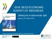 Indonesia 2016 OECD Economic Survey...