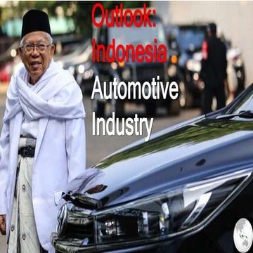 Indonesia Automotive industry - An Outlook