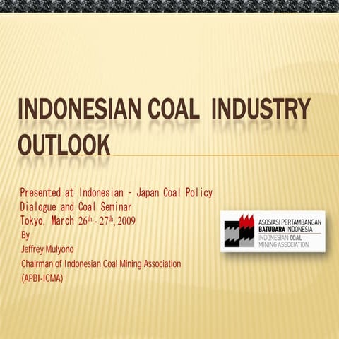 Coal in Indonesia | PDF