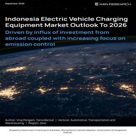 Indonesia EV Charging Infrastructure – Stationary vs Mobile Installations & Future Adoption