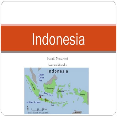 Indonesia Country Profile | PDF