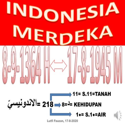 Indonesia merdeka.