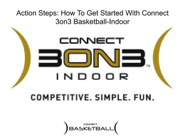 Connect 3on3 Indoor Basketball Action Steps
