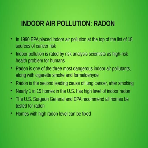 Radon Gas