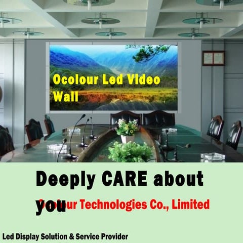 Indoor led video wall | PPT