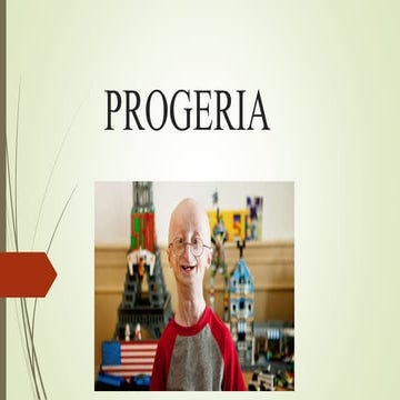 Progeria Power Point Edited | PPTX