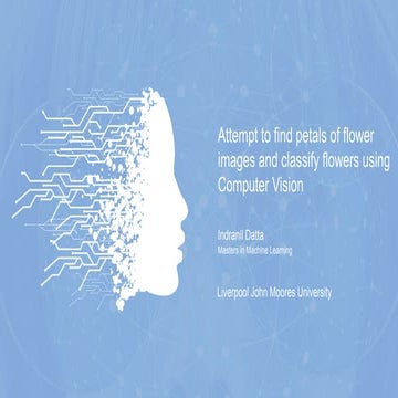 Petals Count and Flower Image Classification using computer vision