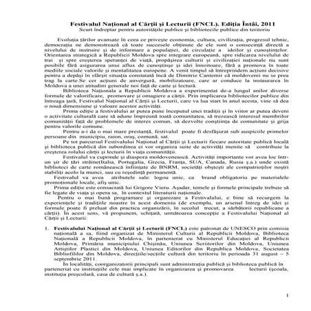                 Scurt îndreptar pentru autorităţile publice şi bibliotecile p...