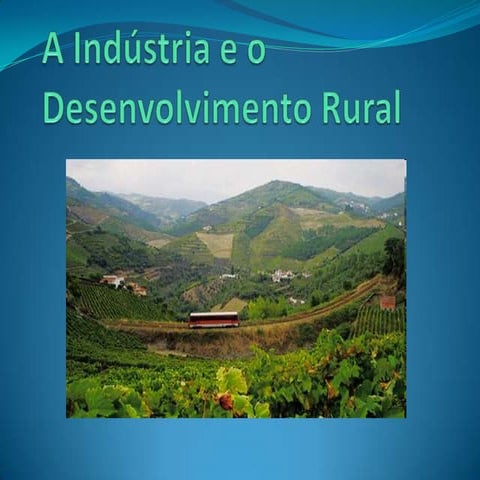 Indústria e desenvolvimento rural 11ºse | PPTX