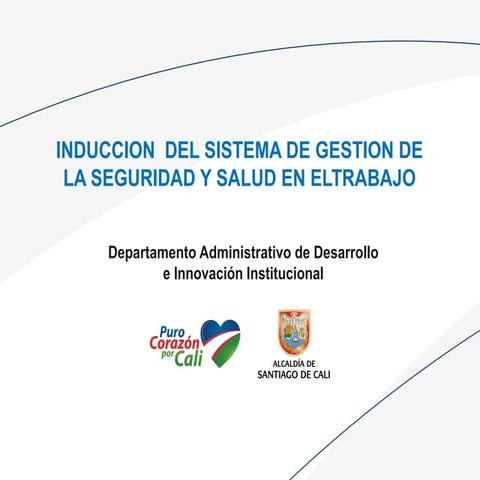 Inducción  del sistema de gestión de la seguridad y salud en el trabajo.ppt