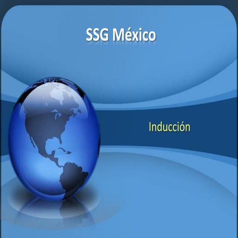 Inducción shared service center