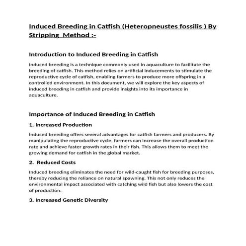 Induced Breeding In Cat fish (Heteropneustes fossilis)-WPS Office.docx