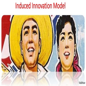 Induced innovation model