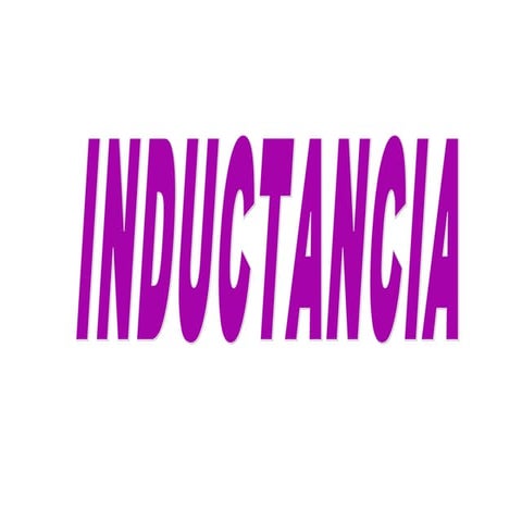 Inductancia