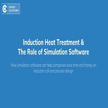 Induction Heat Treatment & Role of Computer Simulation