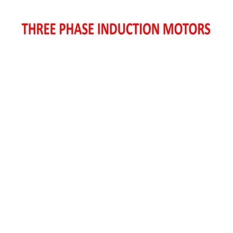 D.C and A.C machines
