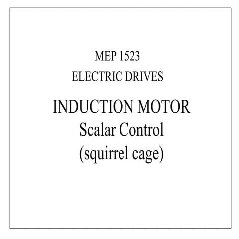 Induction motors are electric motors that use alternating current (AC)