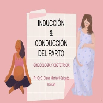 INDUCTO- CONDUCCIÓN PPT.pptx para el trabajo de parto | PPTX
