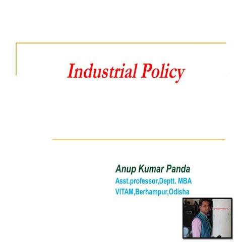 Indusrial policy