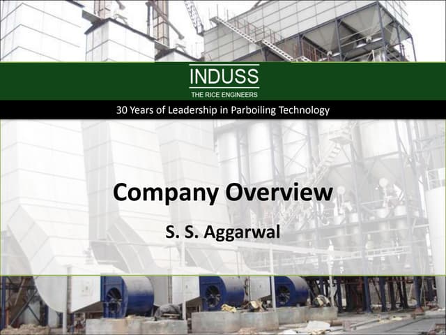 Induss company overview 10-02-2010