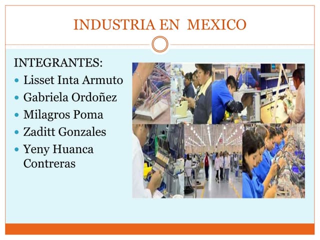 Industria en-mexico