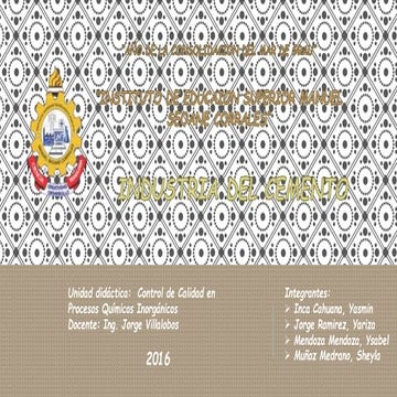 Industria del cemento