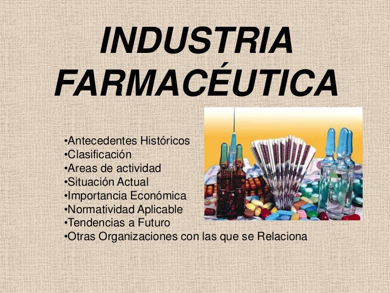 Industria farmaceutica