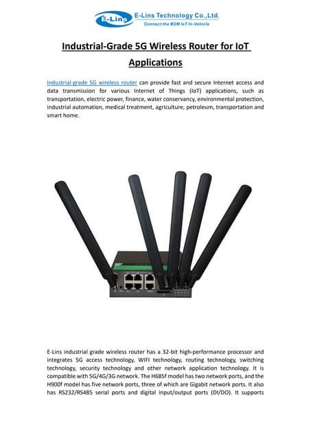 E-Lins industrial 4G router helps solar power monitoring.pdf