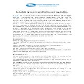 Industrial 4g router specification and application