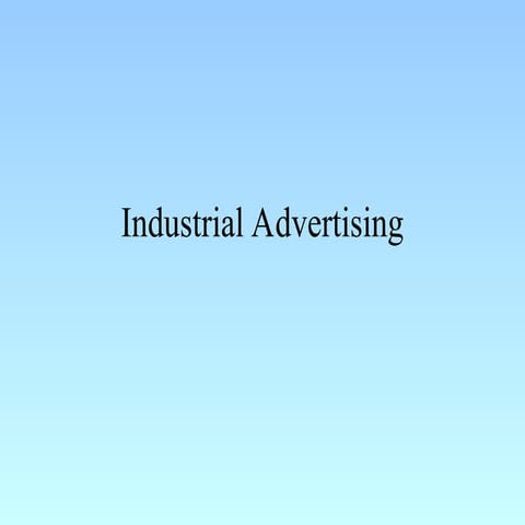1Industrial Advertising impacts business