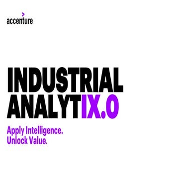 Industrial Analytix.0