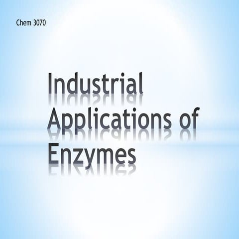 Industrial Applications of Enzymes.pptx