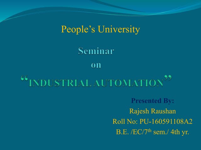 Industrial Automation