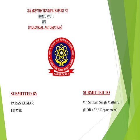 Industrial automation sustem